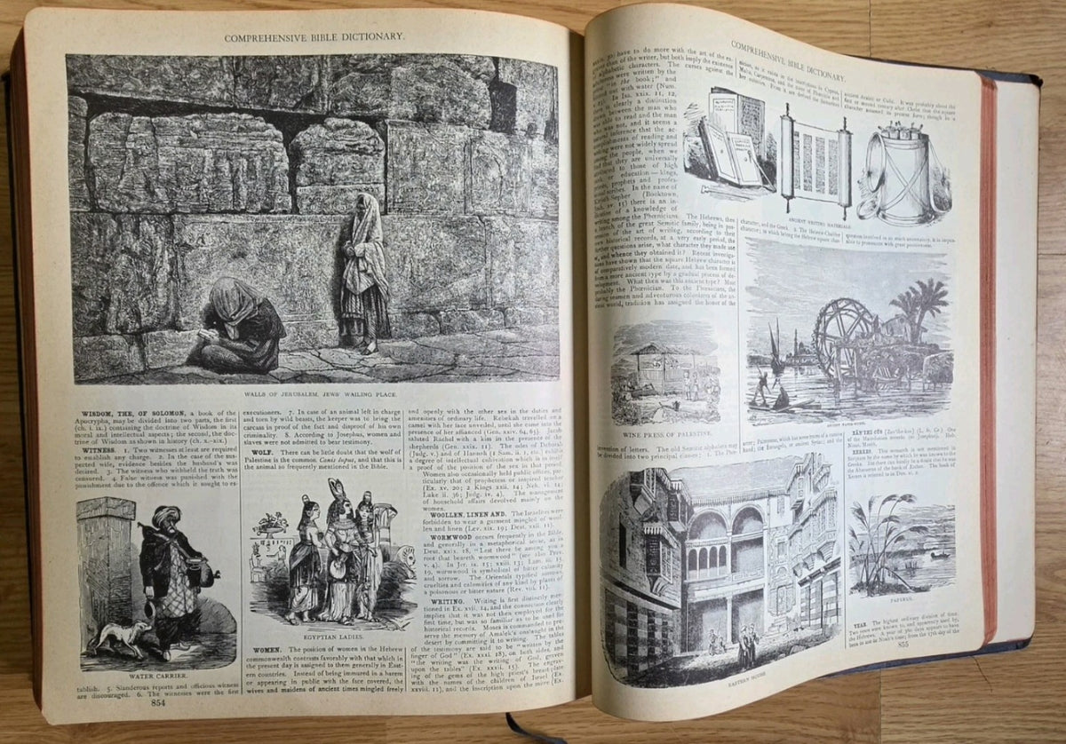 Illustrated comprehensive Bible dictionary