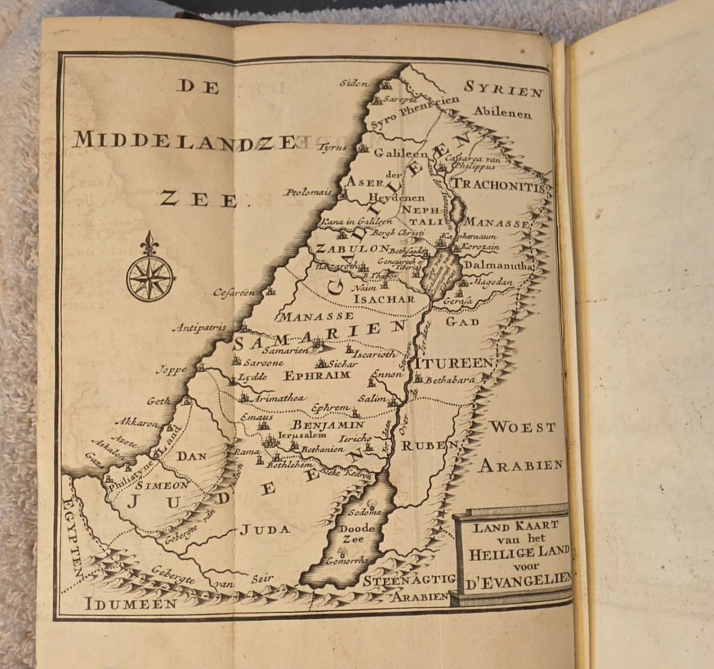 Additional interior pages of 1720 Dutch New Testament